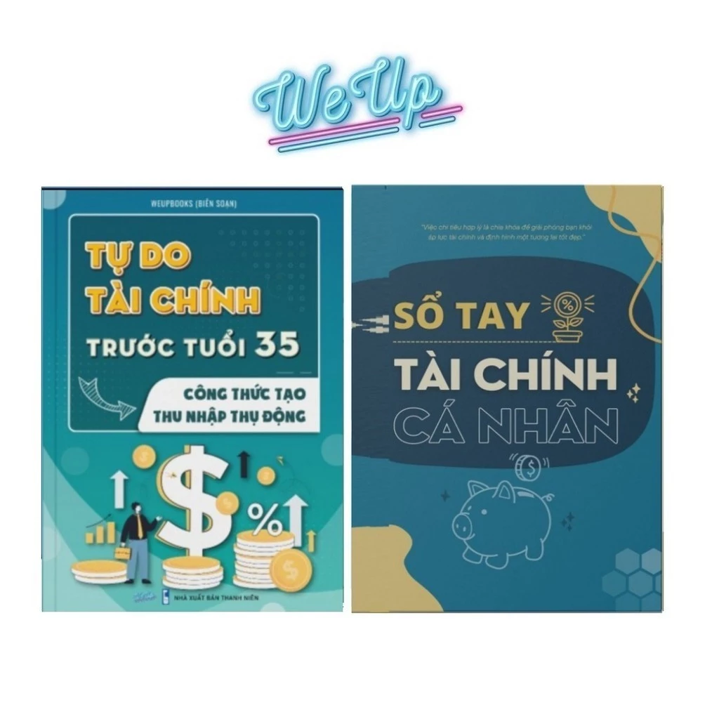 Combo Sổ Tay Tài Chính Cá Nhân & Tự Do Tài Chính Trước Tuổi 35