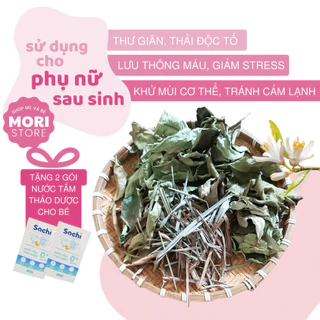 Xông tắm sau sinh, lá xông sản phụ, xông giải cảm cho phụ nữ sau sinh -100g-MoriStore