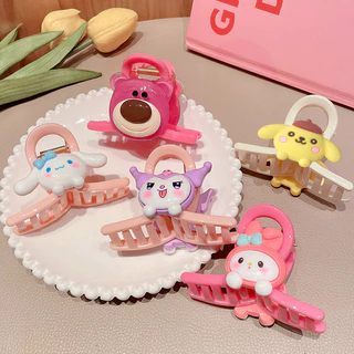 ✨✨sanrio Kẹp Tóc Càng Cua Họa Tiết Hoạt Hình Sáng Tạo Dễ Thương Cho Bé