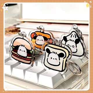 ✨✨Móc Chìa Khóa Bằng acrylic Họa Tiết Hoạt Hình sanrio Dễ Thương