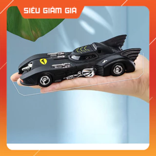 Mô Hình Ô Tô Siêu Xe Batman (Người Dơi). Tỉ lệ 1:38 bằng hợp kim. Có bánh đà