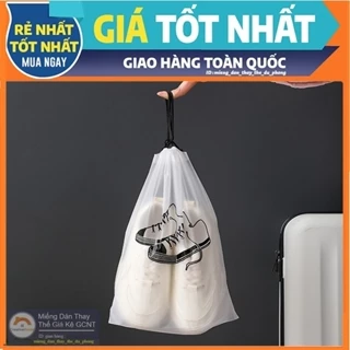 ~Túi đựng giày dép du lịch có dây rút đa năng chất liệu EVA - Size 43x29cm (MDTT)