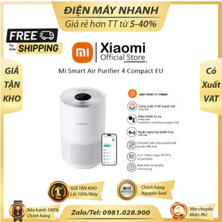 Máy lọc không khí Xiaomi Mi Smart Air Purifier 4 Compact EU BHR5860EU - Bảo hành 12 tháng chính hãng - NB