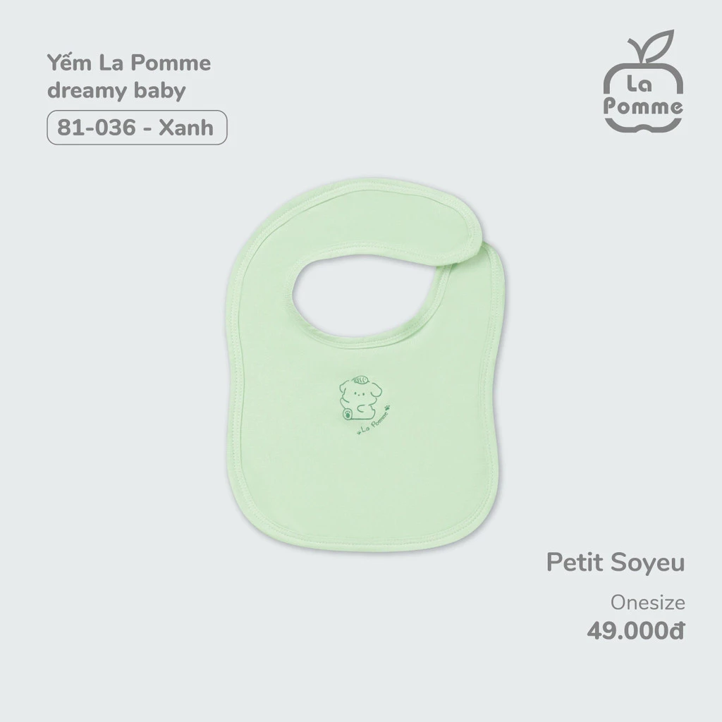 La Pomme - Yếm La Pomme Dreamy Baby - NB- 81036001032B - SS24.T2A ZL17A