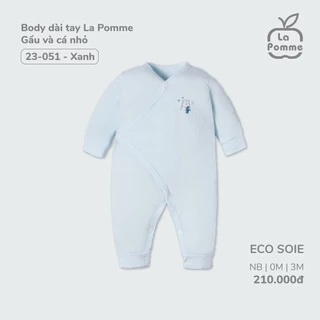 LP - Body dài tay La Pomme ngộ nghĩnh - Newborn 0M 3M- SS24.T3A - 23051010030T ZL54A