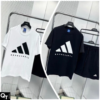 Bộ thể thao Adidas nam hàng cao cấp , Bộ Adidas Cộc Tay nam hàng đẹp chất Cotton Siêu Mát HOT NHẤT 2024