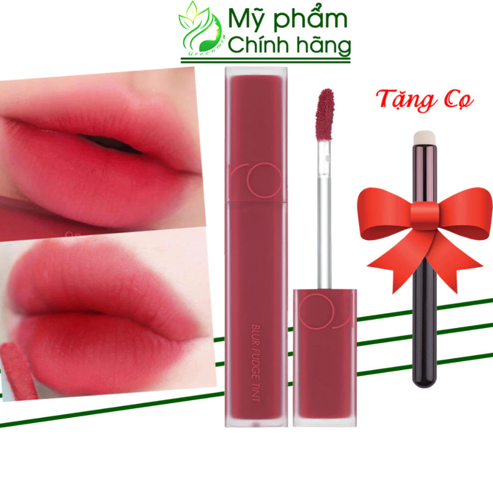 Son Romand Kem Lì Vỏ Vuông Blur Fudge Tint Màu 08 Currant Jam Đỏ Cổ Điển 5g [CHÍNH HÃNG CHECK HIDDENTAG]