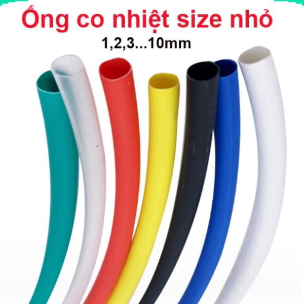 [Deal Sốc] Ống co nhiệt, ống gen cách điện, ống bọc dây điện 1-22mm