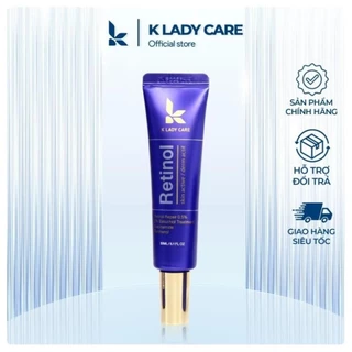 Kem Dưỡng K Lady Care Premium Retinol 0.5% Elastin Cream Làm Trắng Căng Bóng Chống Lão Hóa Loại 30ml