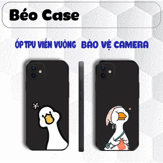 Ốp lưng Iphone 11 , 12 , 13 Pro | Pro max | Mini TPU cạnh vuông | béo case phụ kiện điện thoại