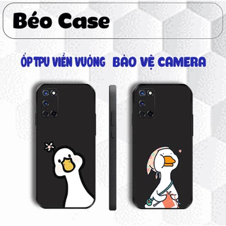 Ốp lưng Oppo A32 , A72 , A52 , A92 , A53 TPU cạnh vuông | béo case phụ kiện điện thoại