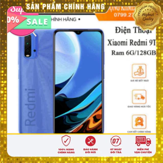 Điện thoại Redmi 9T ram 4g/64gb máy chính hãng