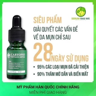 Serum cho da mụn thâm Caryophy xóa sạch mụn trứng cá, mụn bọc, sưng đỏ đầu đen 10ml 💥