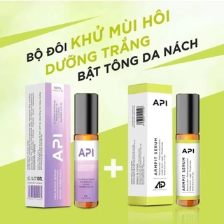 Lăn khử mùi hôi nách API giảm thâm làm trắng vùng nách, đặc,tri mồ hôi nách hiệu quả 10ml 💥