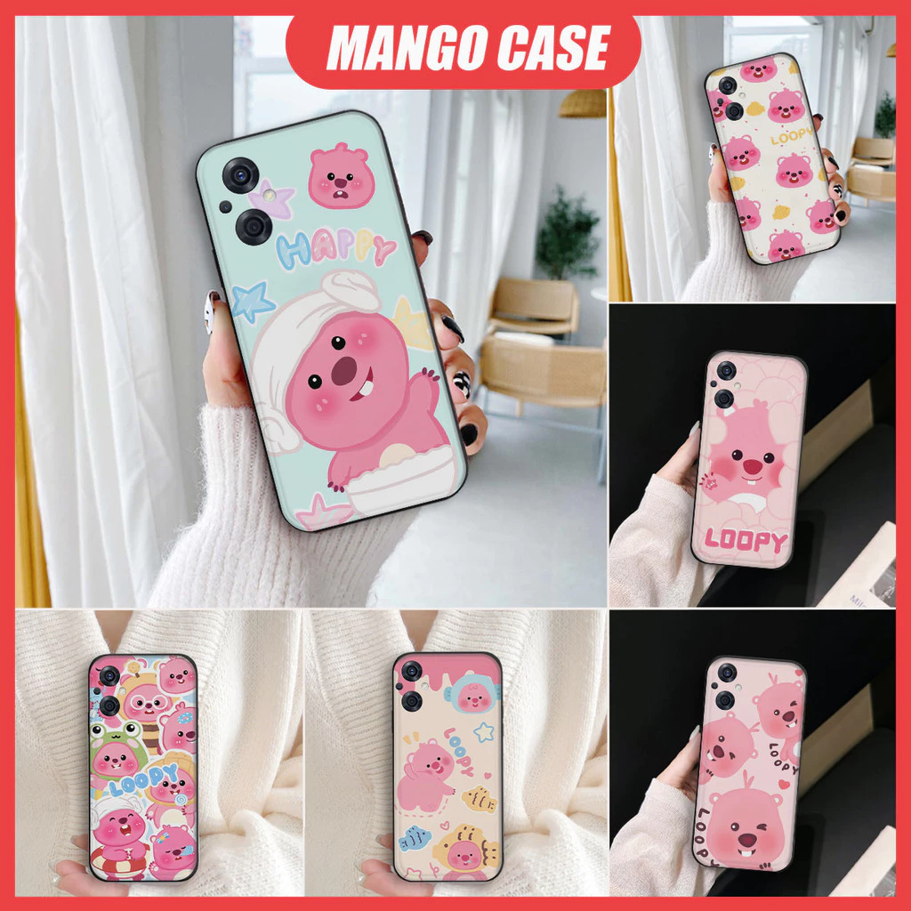 Ốp lưng Oppo Reno 8 Reno8 Reno8T Reno8Z 8T 8Z 4G 5G  in hình loopy dễ thương cute xinh rẻ đẹp