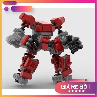 Đồ chơi lắp ráp Moc Mech Robot Train