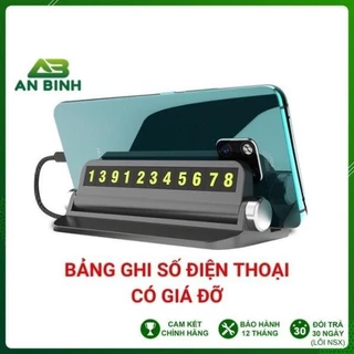 Bảng Ghi Số Điện Thoại Trên Ô Tô Có Giá Đỡ Để Điện Thoại