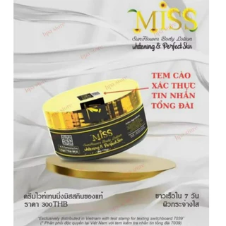 kem body miss thái lan có tem dưỡng trắng da