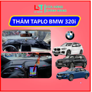 Thảm taplo BMW 320I 2010  chất liệu nhung cừu cao cấp, chuẩn form, hiện đại, tham taplo bảo vệ mặt taplo