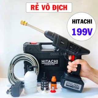 Máy rửa xe cao cấp 2 pin  cực khỏe..Hàng lõi đồng cty chuẩn