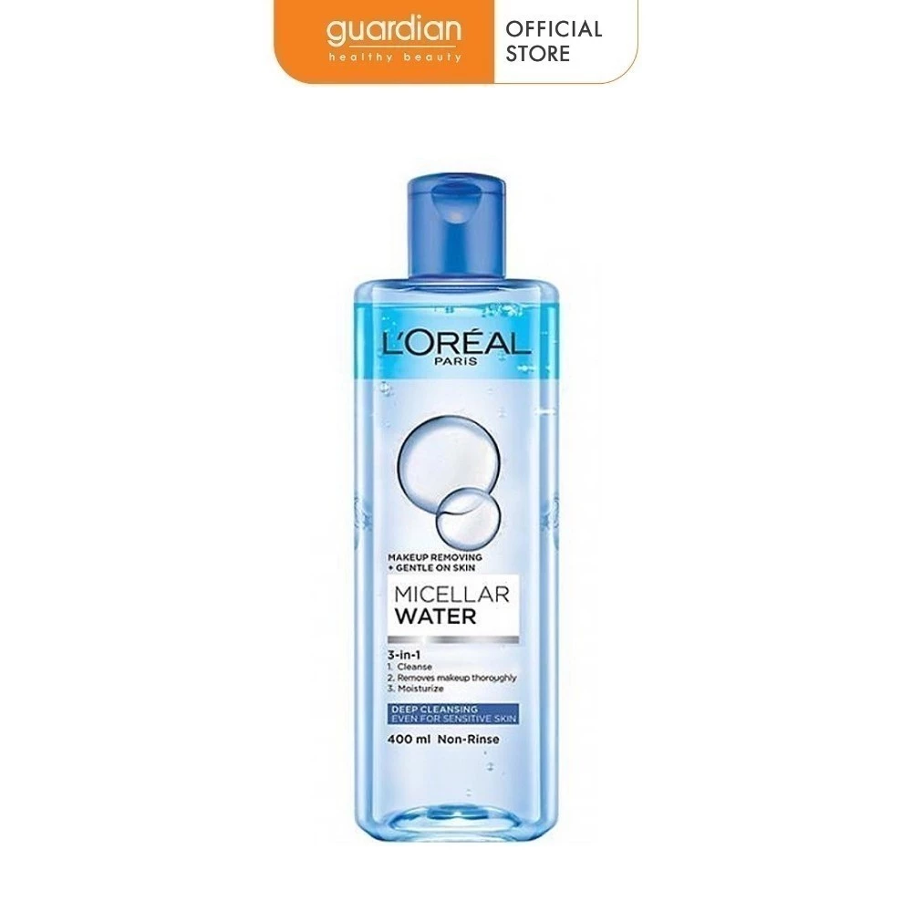 Nước Tẩy Trang 3 In 1 Micellar Làm Sạch Sâu L'Oréal Paris 400ml