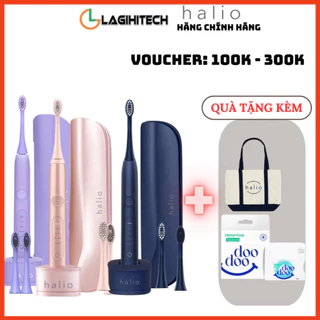 (Giá Hủy Diệt) Bàn Chải Điện Halio Sonic Whitening Toothbrush PRO , Bảo hành 1 năm - Hàng Chính Hãng