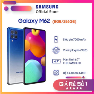 Chính Hãng Điện Thoại Samsung Galaxy M62 8GB/256GB - Hàng Chính Hãng ( sale ) Miễn phí giao hàng . .