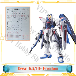 Decal nước cho mô hình HG, RG Freedom