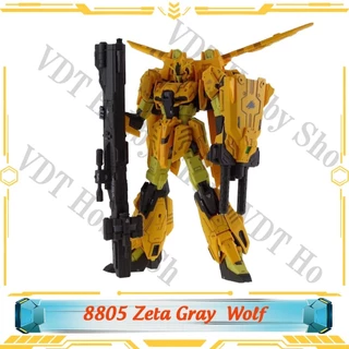 Mô hình lắp ráp MG Zeta Gray Wolf ( tặng kèm base và decal )