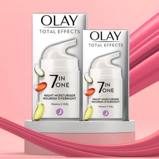 Kem Dưỡng Olay Total Effects 7 In 1 Ngày và Đêm Dưỡng Da, Tái Tạo Và Làm Đẹp Da Một Cách Tối Ưu, Chống Lão Hóa