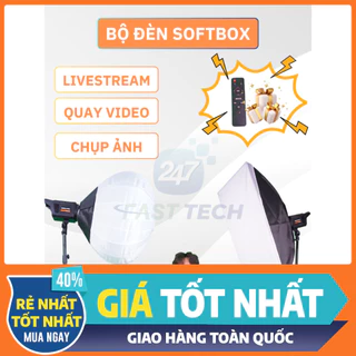 Bộ Đèn Chụp Studio Soft Cầu và vuông Bediro BD-800S, chụp ảnh quay video livestream chuyên nghiệp, Hỗ trợ ánh sáng