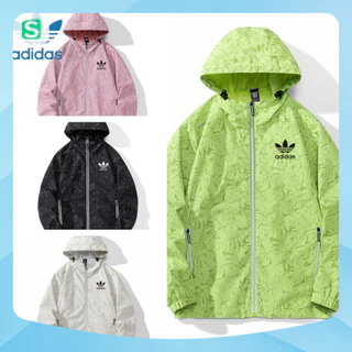 Xả Áo Khoác Bóng Chày Adidas Chống Gió / Thấm Nước Thời Trang Cho Cặp Đôi - Neu Shop