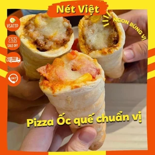 Pizza Ốc Quế Set 5 Chiếc Làm Sẵn Tiện Lợi Thơm Ngon TF(Chỉ Giao Hà Nội)