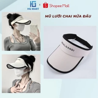 Mũ Lưỡi Chai Thể Thao Nửa Đầu Phong Cách Hàn Quốc HGMART