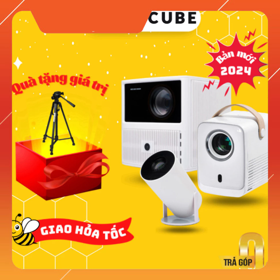 Máy Chiếu Mini BEECUBE Chính Hãng ĐỘC QUYỀN Bảo Hành 12 Tháng