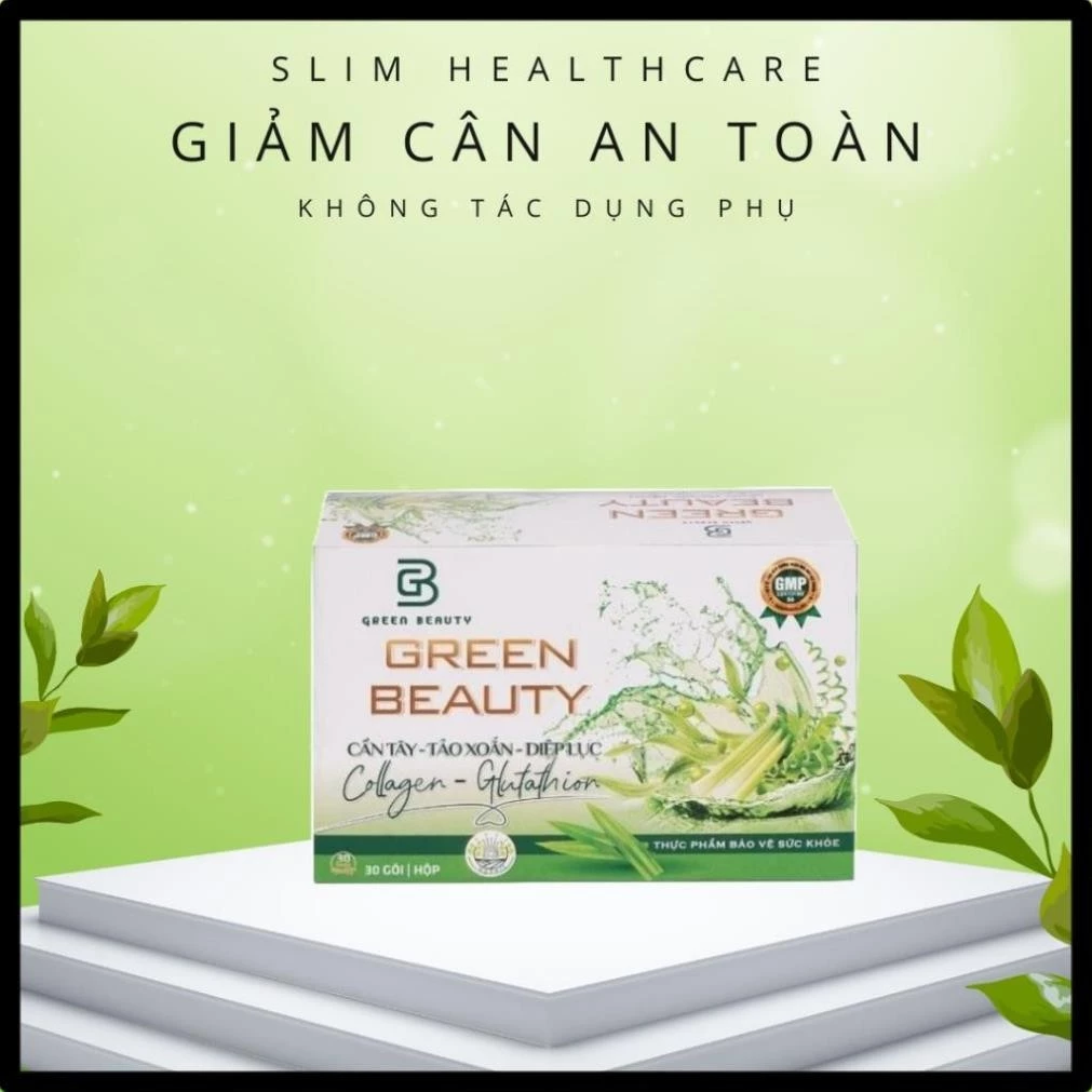 Nước ép cần tây GREEN BEAUTY CẦN TÂY (H/30G) giúp làm sáng đẹp da, giảm cân, giữ dáng, tăng cường sức đề kháng