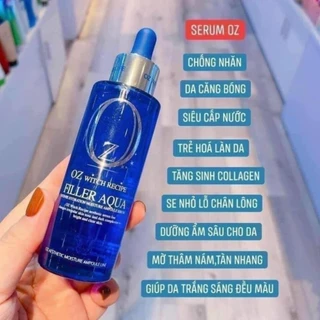 Serum cấp nước OZ Filler Aqua dưỡng ẩm Giúp căng bóng chống nhăn da 60ml