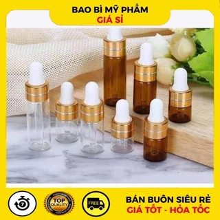 [Buôn Sỉ Giá Gốc] Chai Lọ Chiết Serum 2ml, 3ml, 5ml Mỏng ❤ Vỏ Đựng Tinh Dầu Nước Hoa, Tinh Chất, Chiết Mỹ Phẩm