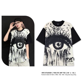 Áo Thun 8YO THE EYE ART Tee Cotton Cao Cấp Local Brand Unisex Nam Nữ Oversize 2024 Mới Nhất hottrend