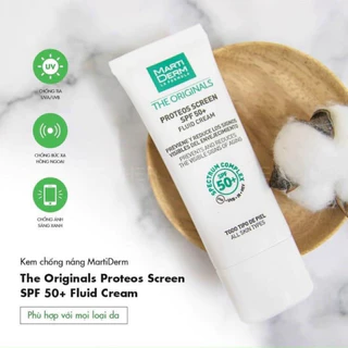 Kem Chống Nắng Martiderm The Originals Proteos Screen SPF50+ Phổ Rộng Toàn Diện Ngừa Lão Hóa 40ml