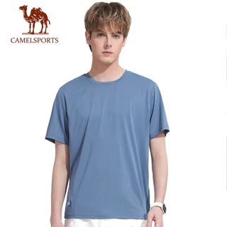 CAMELSPORTS Nhanh Khô Tay Ngắn Thể Thao Áo Tập Gym Áo Tập Thể Dục Áo Sơ Mi Huấn Luyện Áo Thun Nam Thoáng Khí Thể Thao