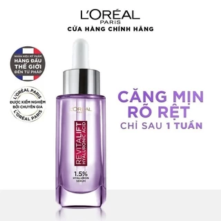 Serum L'Oreal Paris Revitalift Pure Hyaluronic Acid 1.5% 30ml Chính Hãng - Siêu Cấp Ẩm & Giảm Nếp Nhăn