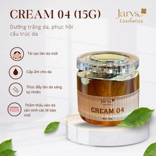 Kem dưỡng trắng da Cream 04 (15g) Phục hồi cấu trúc da Ngăn chặn tình trạng chảy xệ, dứt gãy cấu trúc colagen