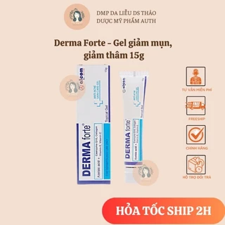 Gel Hỗ Trợ Giảm Mụn, Giảm Thâm Derma Forte Gel 15g - Phương Thảo Skincare