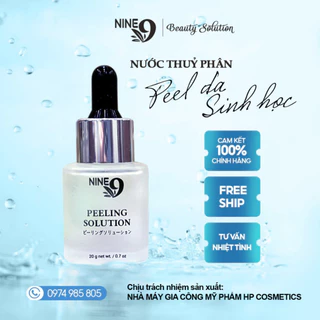 Thủy phân peel da Nine 9 20ml tái tạo da thay da sinh học hiệu quả an toàn G