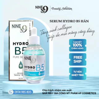 Serum Hydro B5 Nine 9  50ml cấp ẩm phục hồi dưỡng trắng mềm mịn G