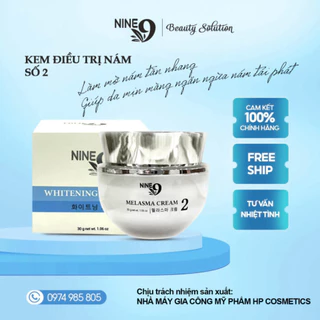 Kem nám ban đêm Nine 9 số 2 30gr mờ nám, tàn nhang dưỡng trắng da mịn màng trắng sáng G G