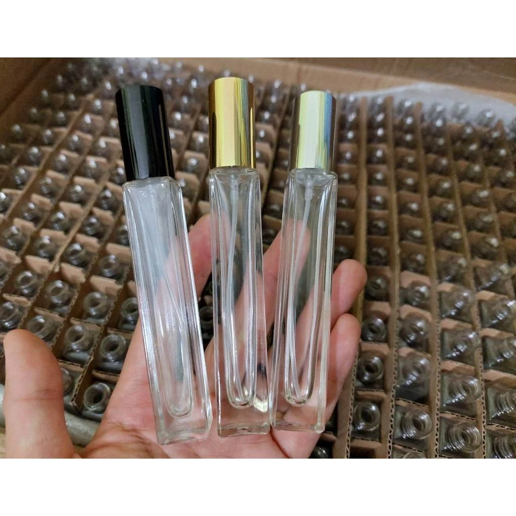 Lọ Chiết Nước Hoa 5ml 10ml 🍁 Chai Lọ Chiết Nước Hoa Thủy Tinh - Dụng cụ chiết nước hoa Tiện Dụng👌