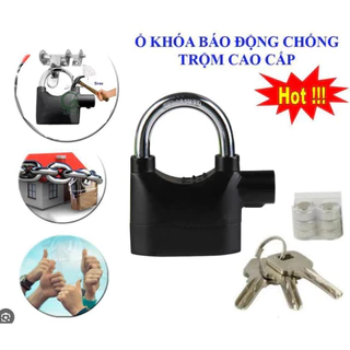 Khoá Chống Trộm Có Còi Báo Động Cao Cấp