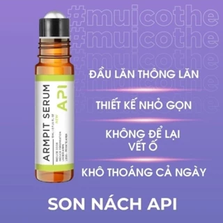 HOT- Lăn khử mùi hôi nách API giảm thâm vùng nách, giảm mồ hôi nách hiệu quả 10ml //